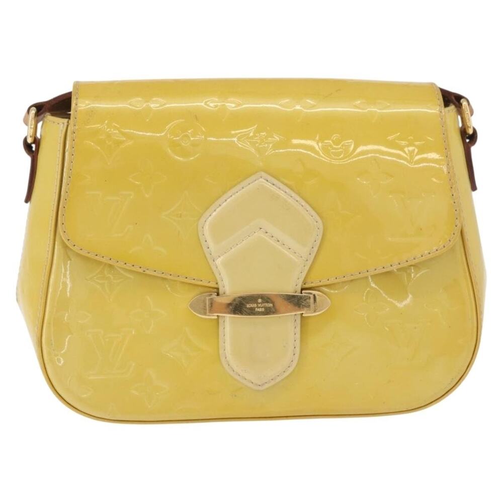 Louis Vuitton Monogram Vernis Bell Flower GM Bag Broncorail Gold